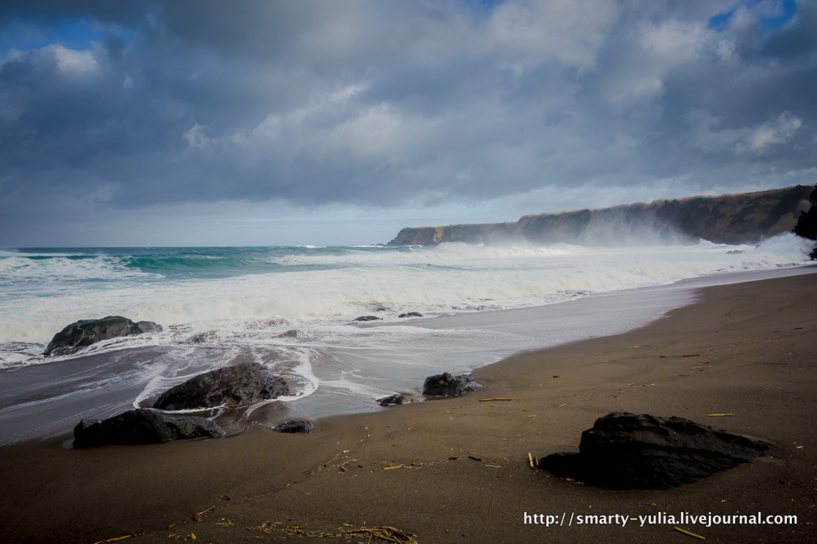 Лучший пляж на острове Сан-Мигель, Азоры