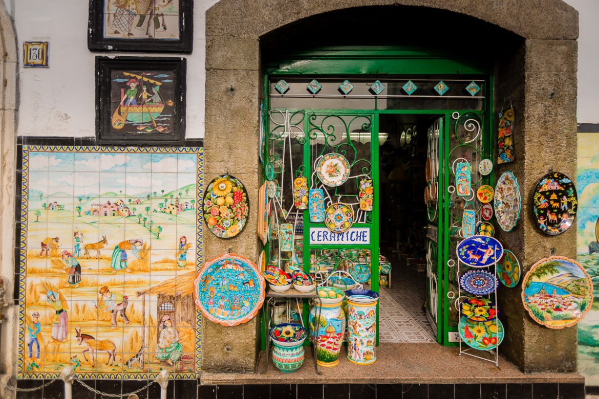 Итальянская керамика Виетри суль Маре и Амальфитана