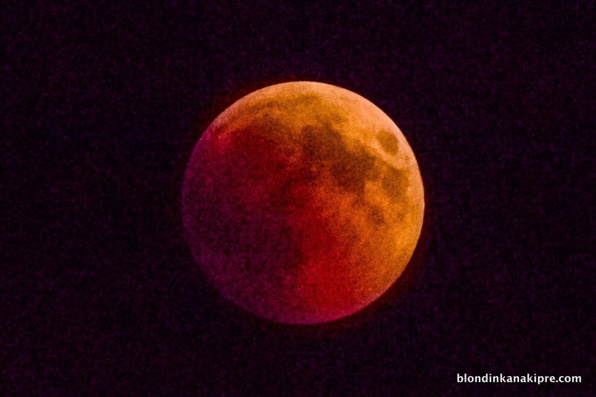 Лунное затмение 2018 на Кипре!