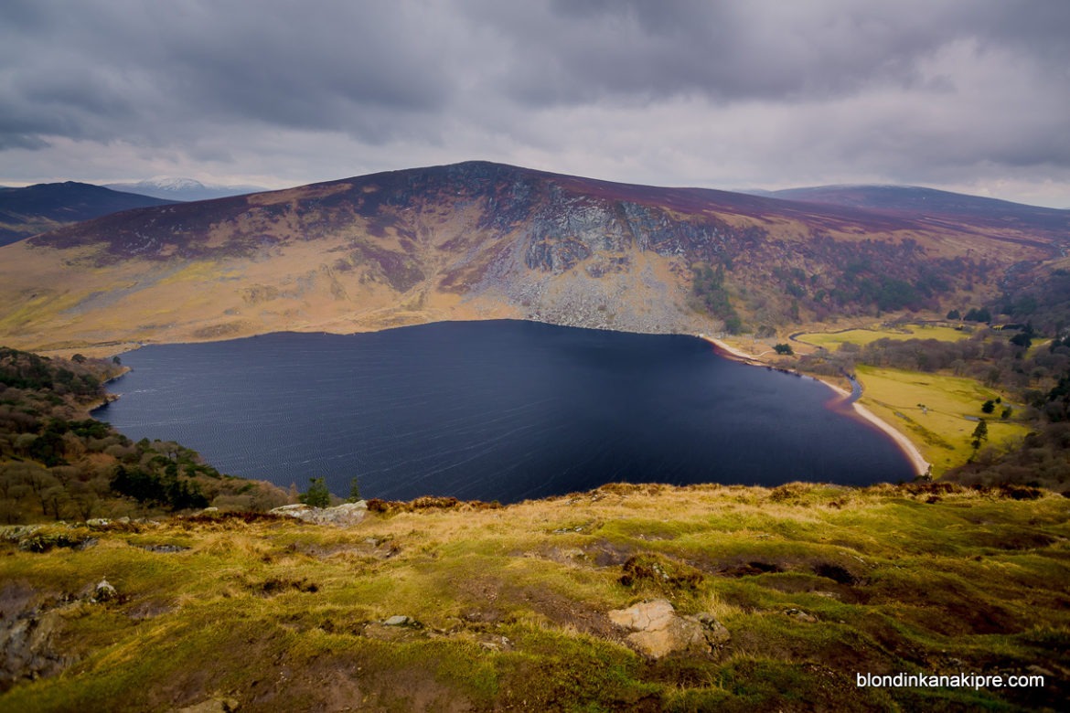 Ирландия: Уиклоу. Водопад Пауэрскорт, озеро Тэй.